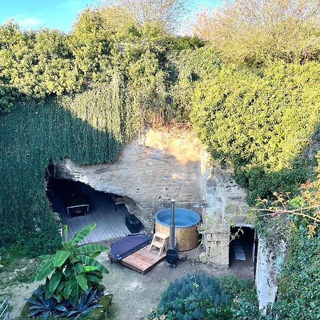 Maison Troglodytique Doue La Fontaine Eksteriør billede