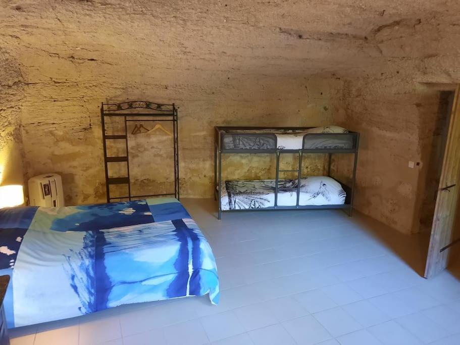 Maison Troglodytique Doue La Fontaine Eksteriør billede