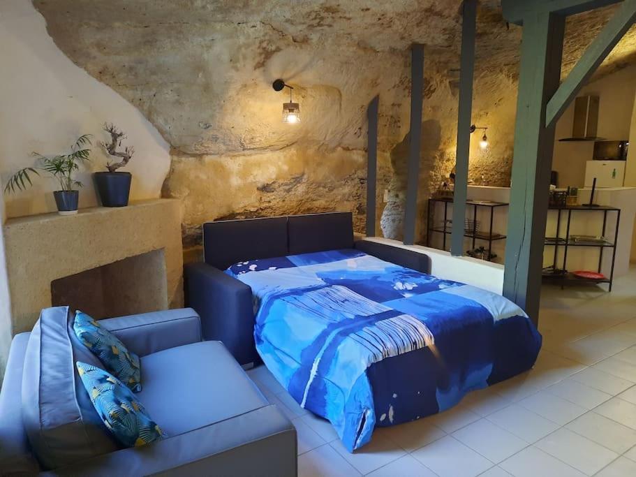 Maison Troglodytique Doue La Fontaine Eksteriør billede